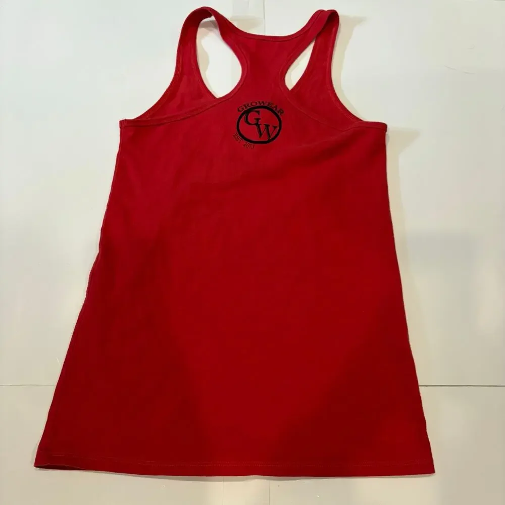 Red Iron Angle Tank - Picture 2 of 4